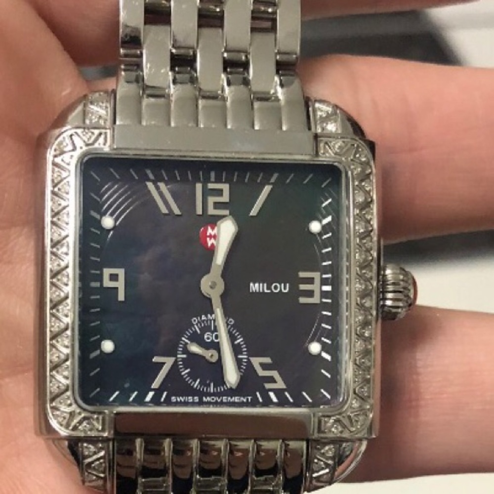 Michelle milou black face watch